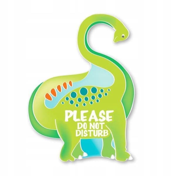 Akvarel dinosaur slikæske