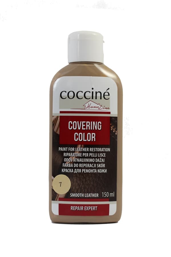 Læderrenoveringsmaling - COCCINE DÆKKEFARVE 150 ml sort