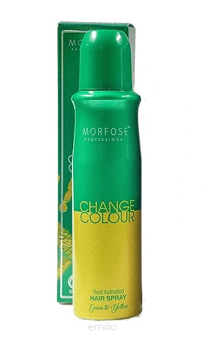 Morfose Farveskiftespray Grøn-Gul 150 ml