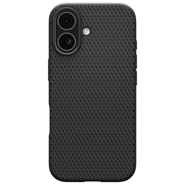 Spigen Liquid Air-etui til iPhone 17, sort