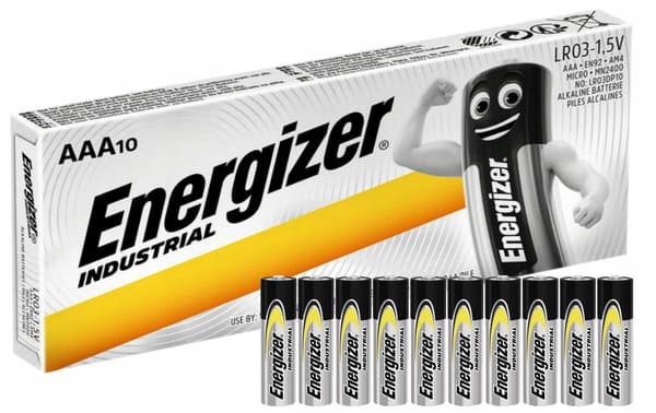 BATTERI (LR03) ENERGIZER INDUSTRIEL ENERGI-AAA (10)