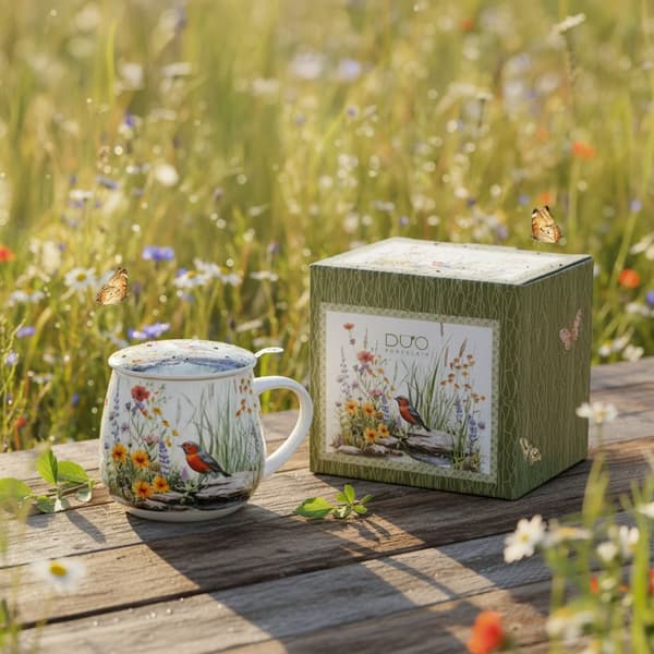 Juli tøndekrus med infuser 430 ml
