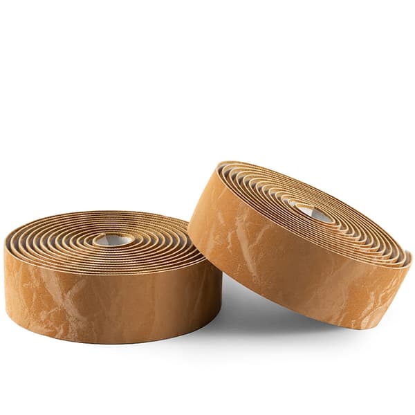 Velour PU Cykelstyrtape - Brun
