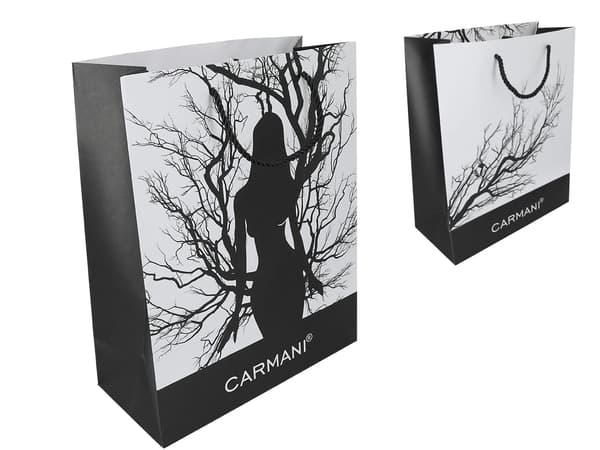 Presentpåse - Kvinna och träd (Carmani)