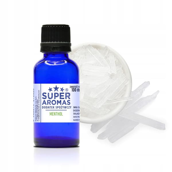 Super aromit Elintarvikelisäaine mentoli 30 ml