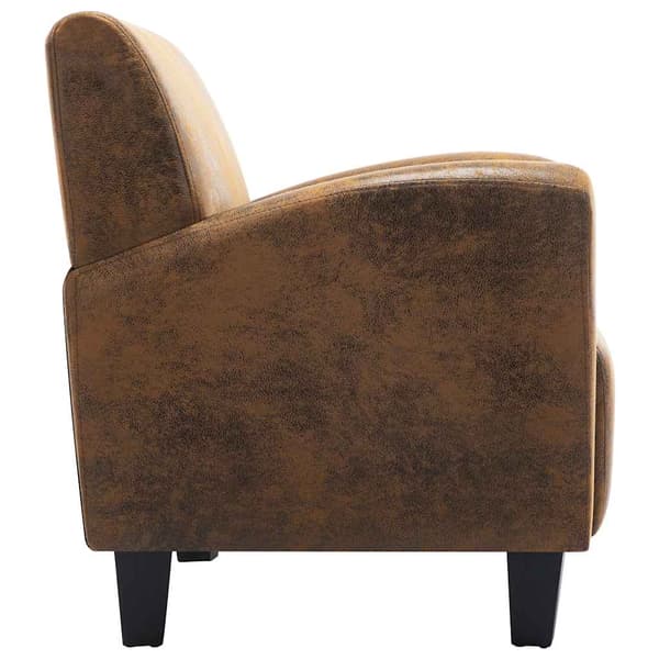 vidaXL Soffa brun 70x69x72 cm konstläder