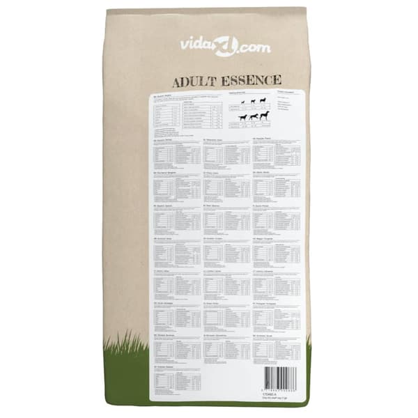 vidaXL Adult Essence Nötkött Torrfoder för hundar, 15 kg