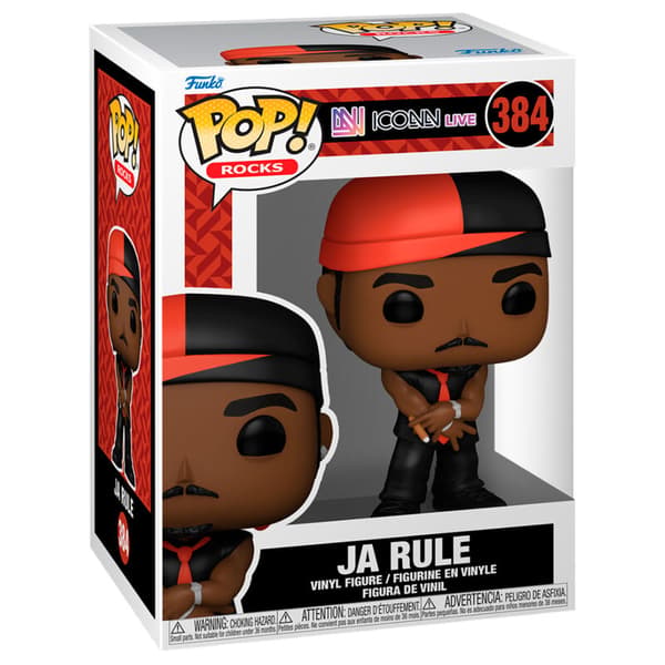 Funko POP Iconn Live 384 Ja Rule Samlarfigur