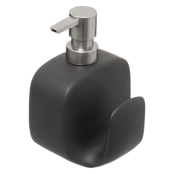 Vätskedispenser med svamp Svart 400 ml