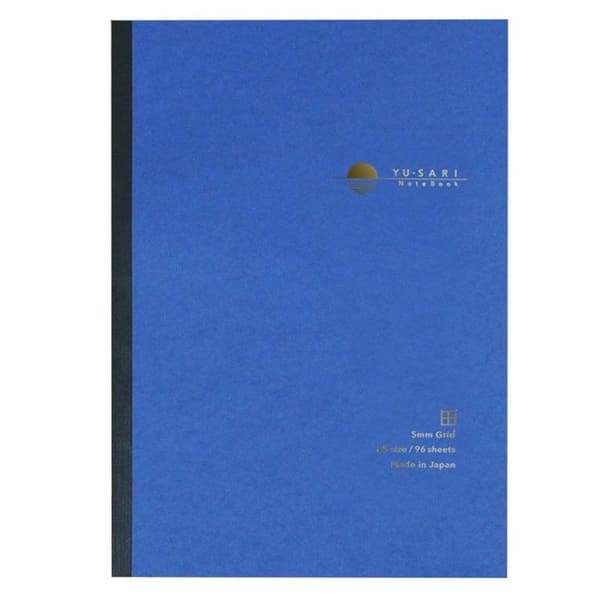 Yu-Sari 5 mm blå B5 notesbog