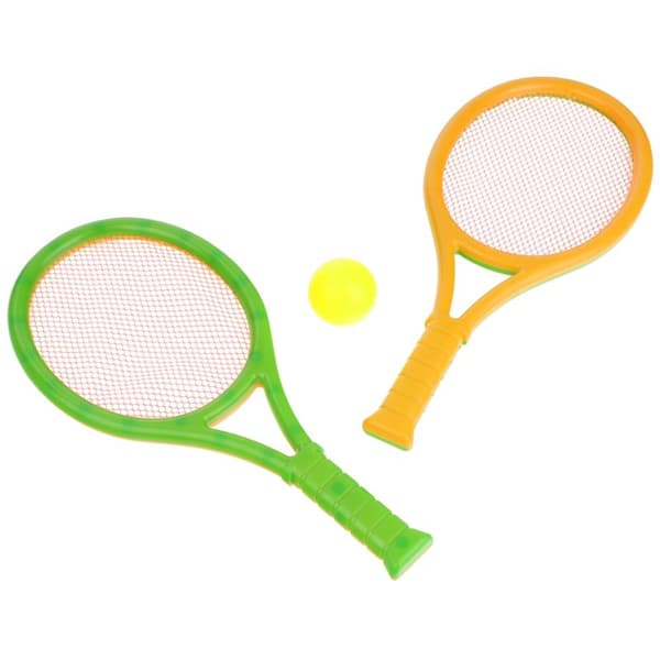 Badmintonsæt til børneketchere og bolde
