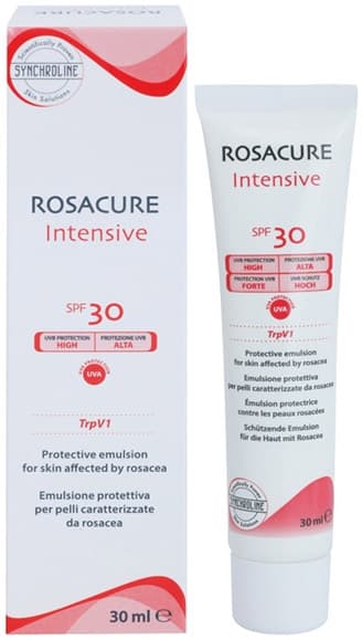 Synchroline Rosacure Intensiv Skyddande Ansiktsemulsion SPF30 30 ml