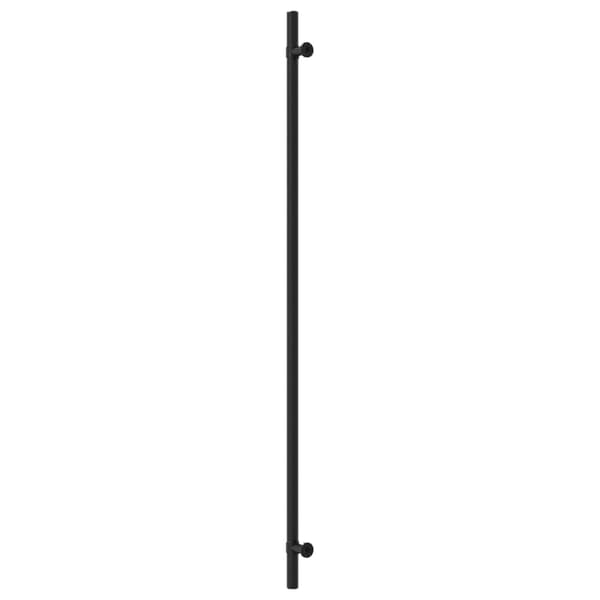 vidaXL skabsgreb 20 stk. sort 480 mm rustfrit stål