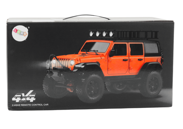 Fjärrstyrd terrängfordon RC 2.4G 4x4-drift Svart