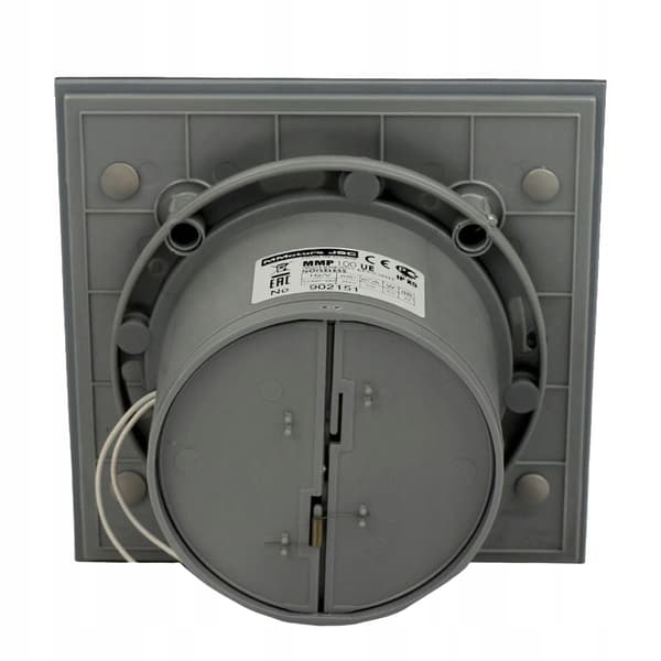 MMP 100 Energibesparende Ventilator Sølvglans Glas 23dB
