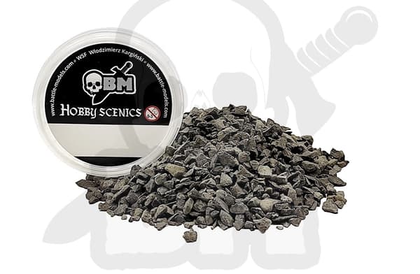 BMPO13 Ripottele 155ml Tummanharmaa Sora 2-10mm