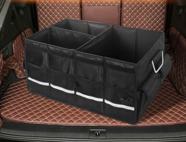 Bilorganisatör svart XXL 60x35x30cm