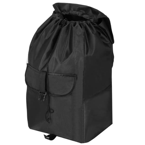 Springos HA7484 42L ostoskärry pyörillä musta