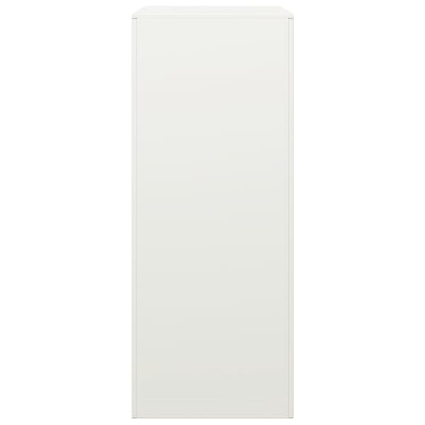 vidaXL Vedställ vit 60x40x100 cm stål