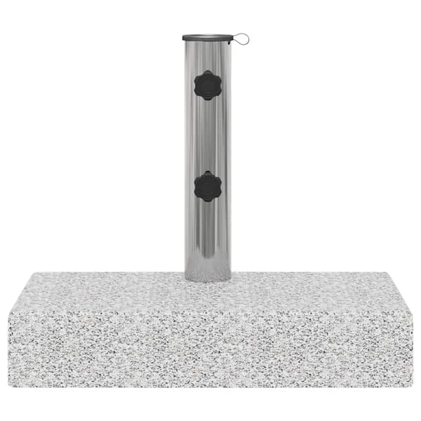 vidaXL rektangulær parasolfod, granit, 25 kg