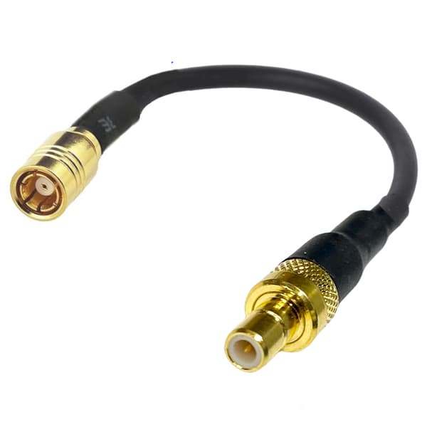 Pigtail SMB-fatning / SMB-stik RG174 3m