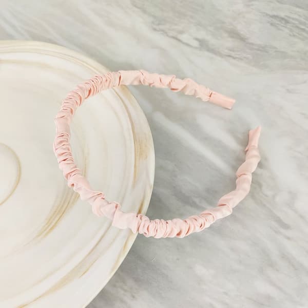 PINK Hårbånd med flæser O432