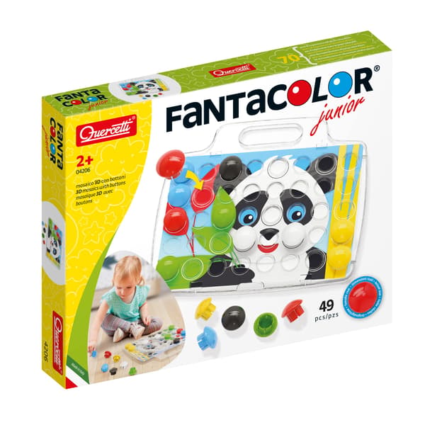Quercetti. Pixel Mosaic Junior Basic. 40 bitar