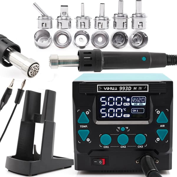 Yihua 993DM-IV varmluftsloddestation