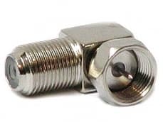 F-fatning / F-vinklet stikadapter