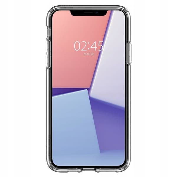 TRANSPARENT ETUI til IPHONE 11 PRO SLIMET ETUI KLART + GLAS