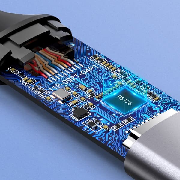 USB-C till HDMI 2.0 4K 60Hz Thunderbolt 3-adapter grå