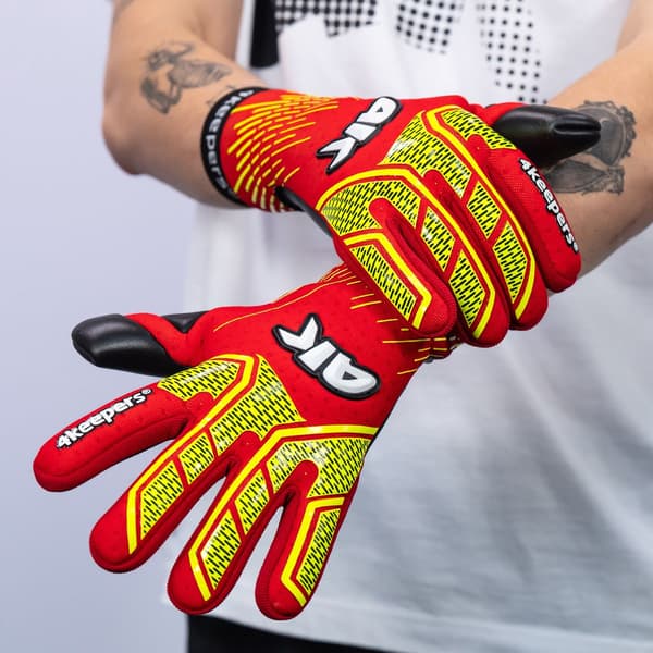 NEO lava NC junior | 4keepers NEO lava NC junior 4 målvaktshandskar