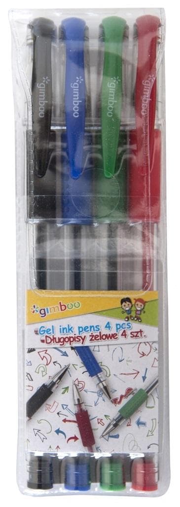 Klassisk gelpen 5 mm 4 stk.