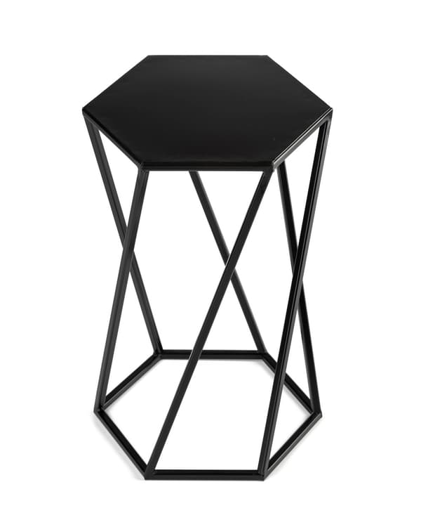 Blomstativ för växter svart 40 cm