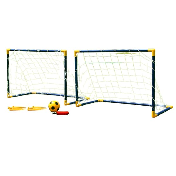 SET MED 2 MÅL 85X60X42CM + BOLL + PUMP