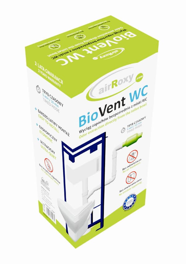 BioVent universal toiletventilator