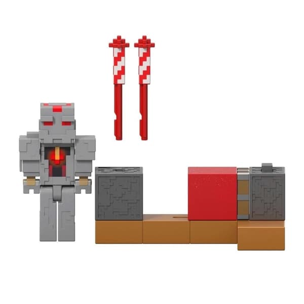 Minecraft fyrværkerikaster + figursæt