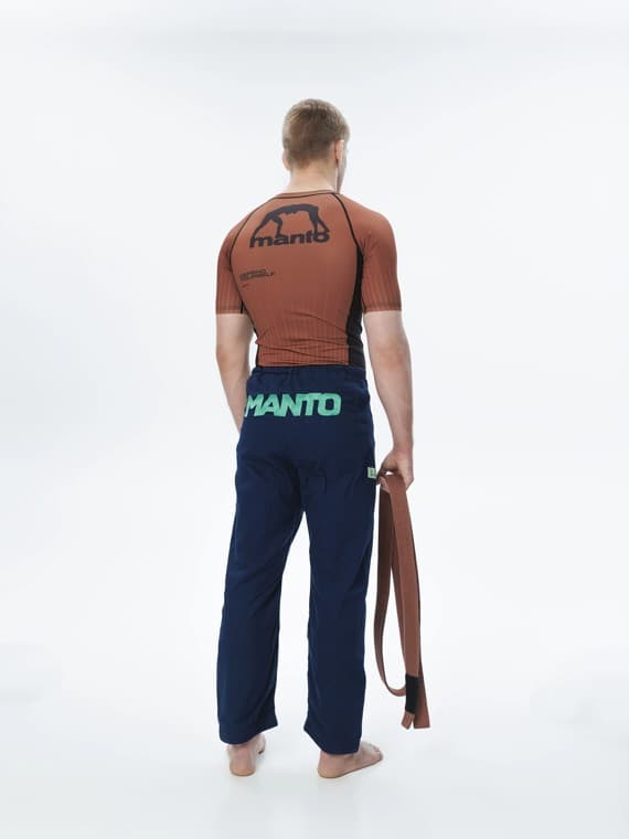 MANTO herr BJJ Kimono/GI RISE 2.0 Blå A2