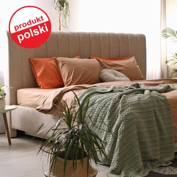 Stræklagen 80x160 elastisk JERSEY 100% BOMULD blå