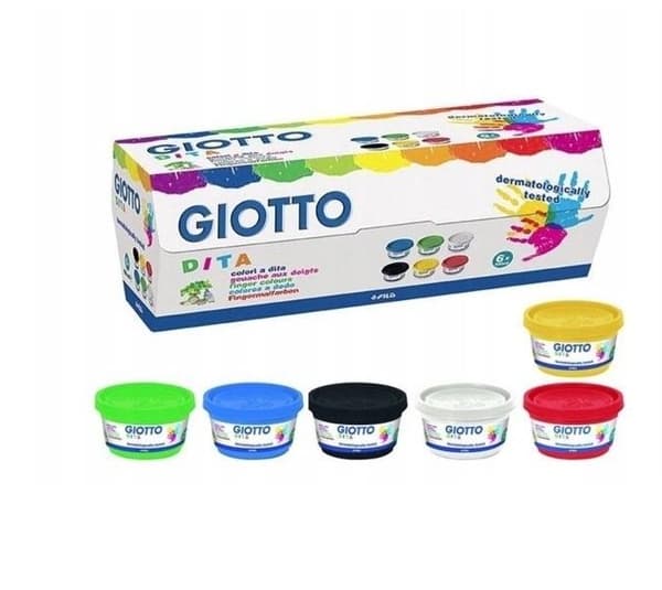 GIOTTO sormivärit 6 väriä