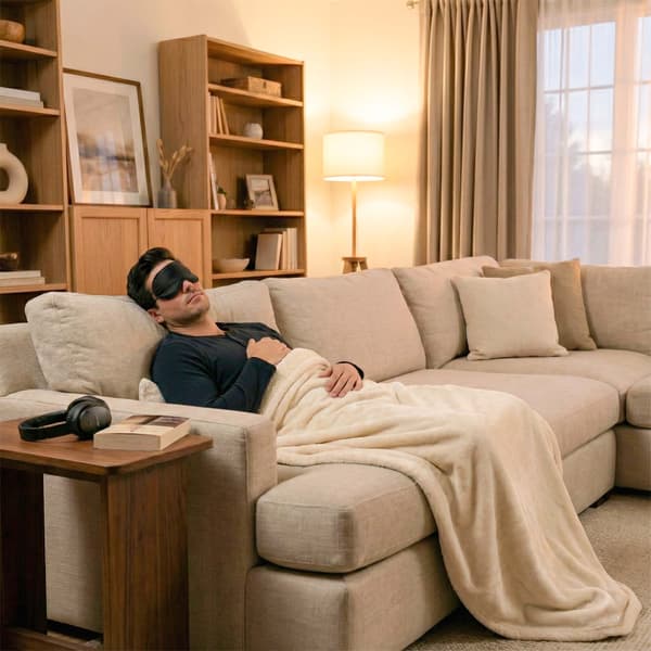BC Søvnmaske Blindfold til kvinder Herre Søvn Blindfold Gardin
