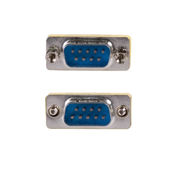 Sovitin 2x D-Sub Akyga AK-AD-17 uros-uros sovitin 9-nastainen RS 232 -sovitin
