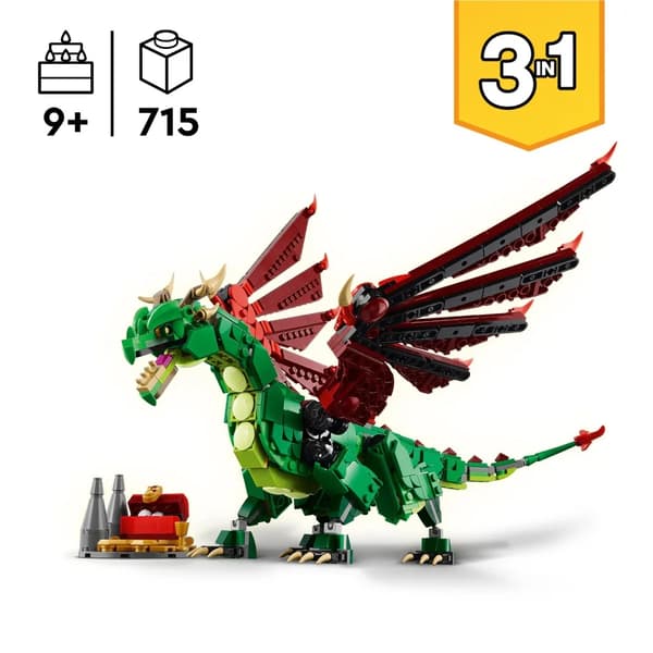 Lego. Creator 31161 Medeltida Drake