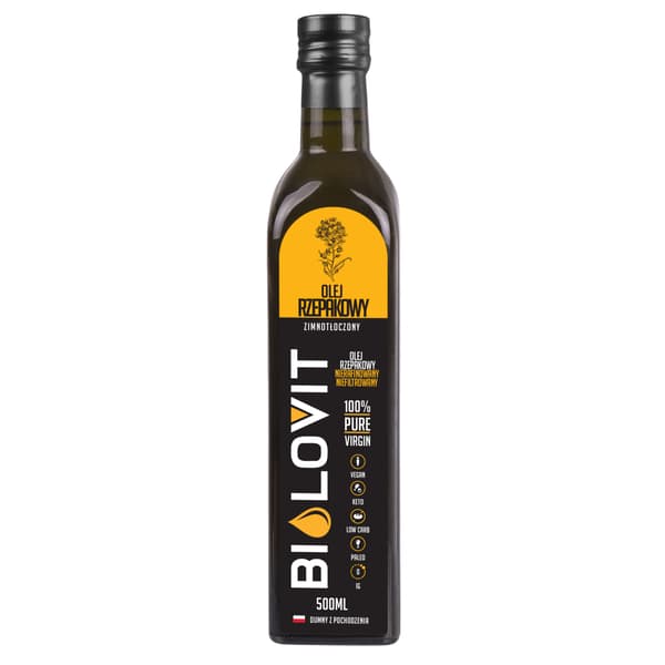 Bilovit - Kallpressad rapsolja - 500 ml