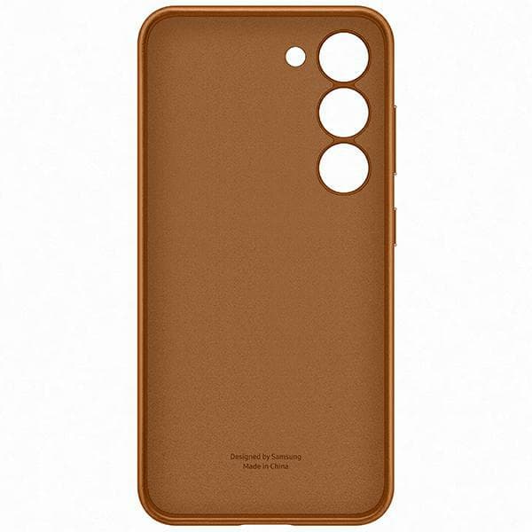 Samsung Lædercover til Galaxy S23+ kamel