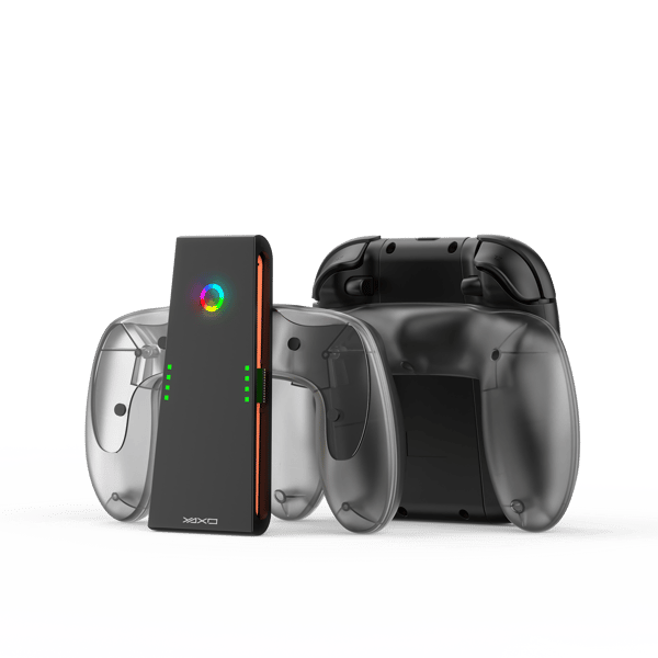 Yaxo Joy-Con Charge Grip SET för NS2 Techno Black