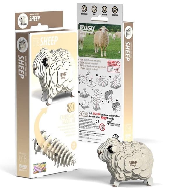 Eugy-lammas. Eko 3D -palapeli