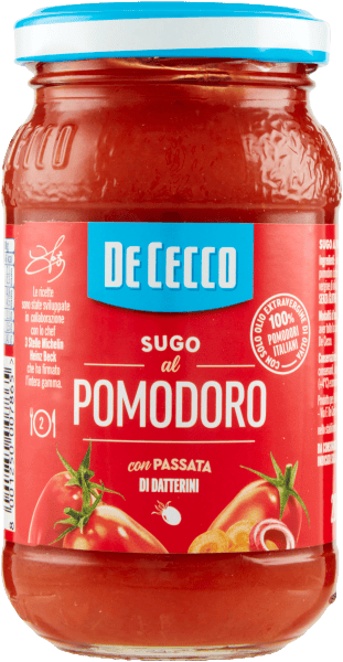 Tomatsauce til pasta Tomatsauce 200g - De Cecco