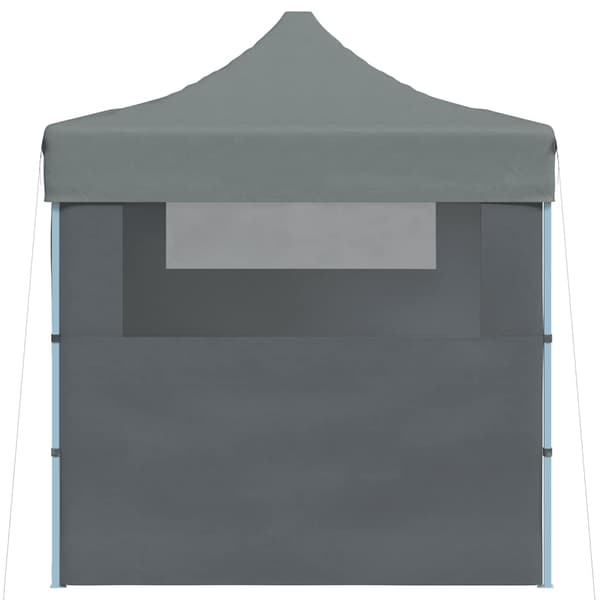 vidaXL Professionelt foldbart festtelt, 3 vægge, 3x4 m, stål
