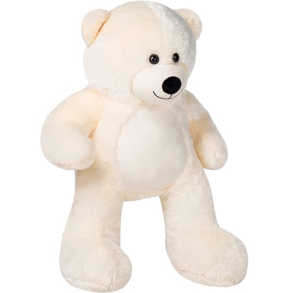 Klassisk bamse - Hvid 180 cm